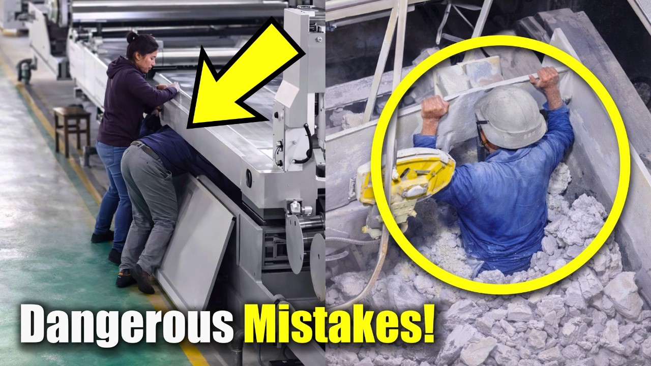 Machine Move Fails Heavy Machinery and Industrial Mistakes Caught on Camera - YouTube