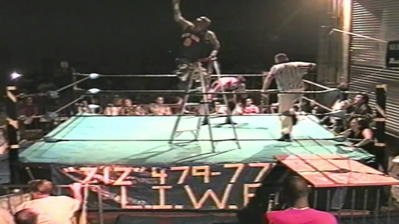 LIWF - King of the Ladder Matches ( Papadon vs. 187 ) May 6th, 2000.