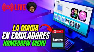 🔴La MAGIA de Switch llega a los Emuladores🥒Homebrew Menu en Citron y EDEN🥒+Strike de youtube xd