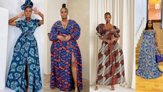 2022 MODE AFRICAINE : BOUBOU STYLES 2022 / AFRICAN BOUBOU STYLES / Modèle de longue Robes en pagne
