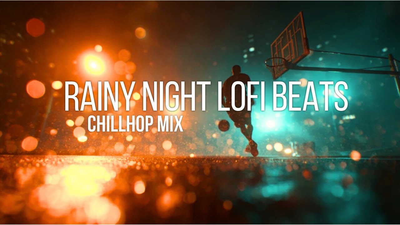 Rainy Court Lofi Beats – Chillhop Night Mix for Focus, Work & Study