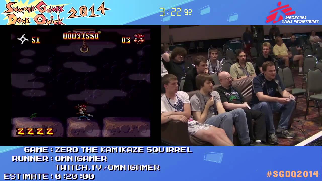 Zero The Kamikaze Squirrel by Omnigamer in 