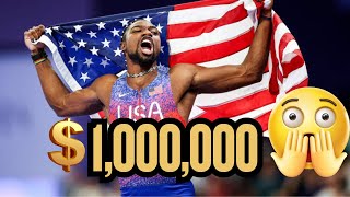 UNBELIEVABLE! The SHOCKING Amount Noah Lyles Earns Per Race!