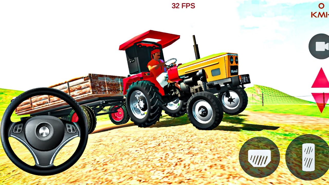 Indian Tractor Driving 3d Sidhu moose wala Tractor Tractor Games Gadi Wala Game Android