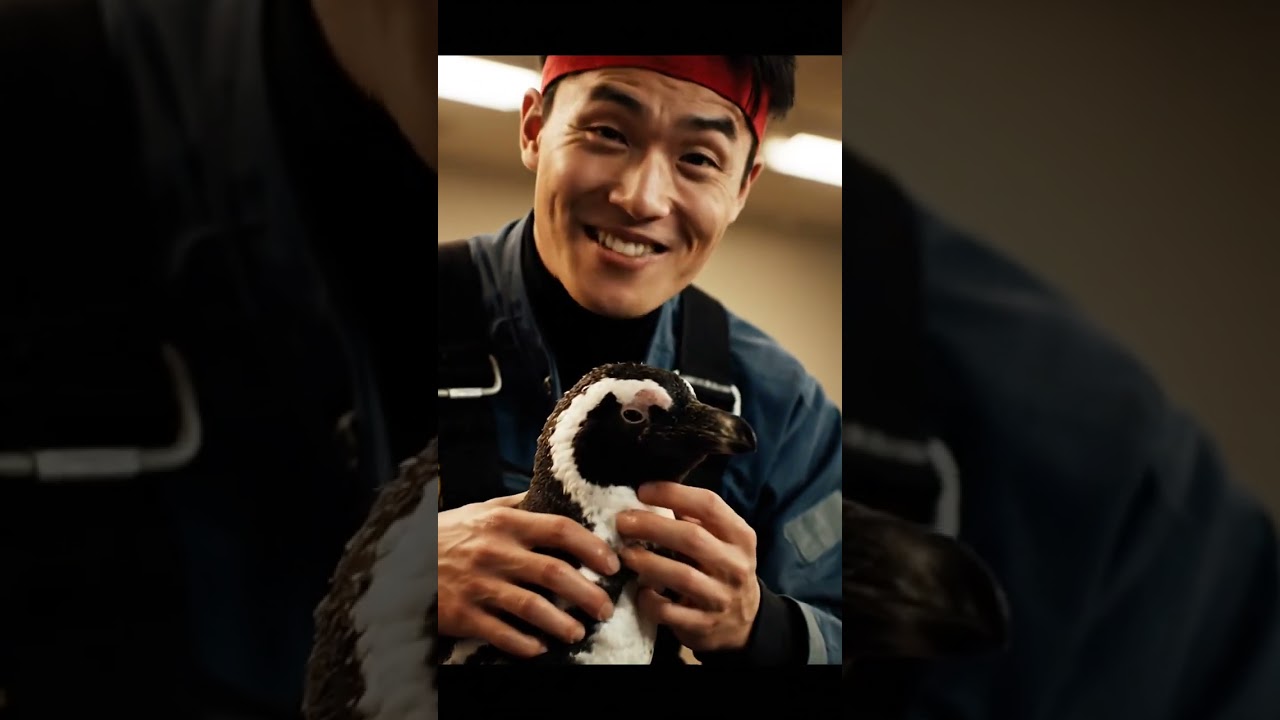 THE BLACK TIDE: Watch the First Penguin to Freedom After the Oil Spill Disaster