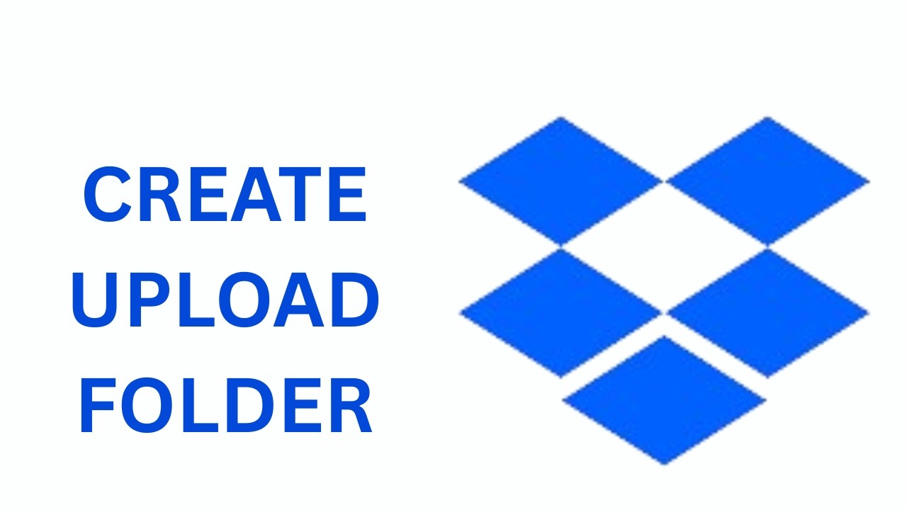How To Create An Upload Folder To Dropbox - YouTube