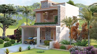 Special...! Small House Design Looks Magnificent and The Land Becomes more Efficient - 3 Bedroom