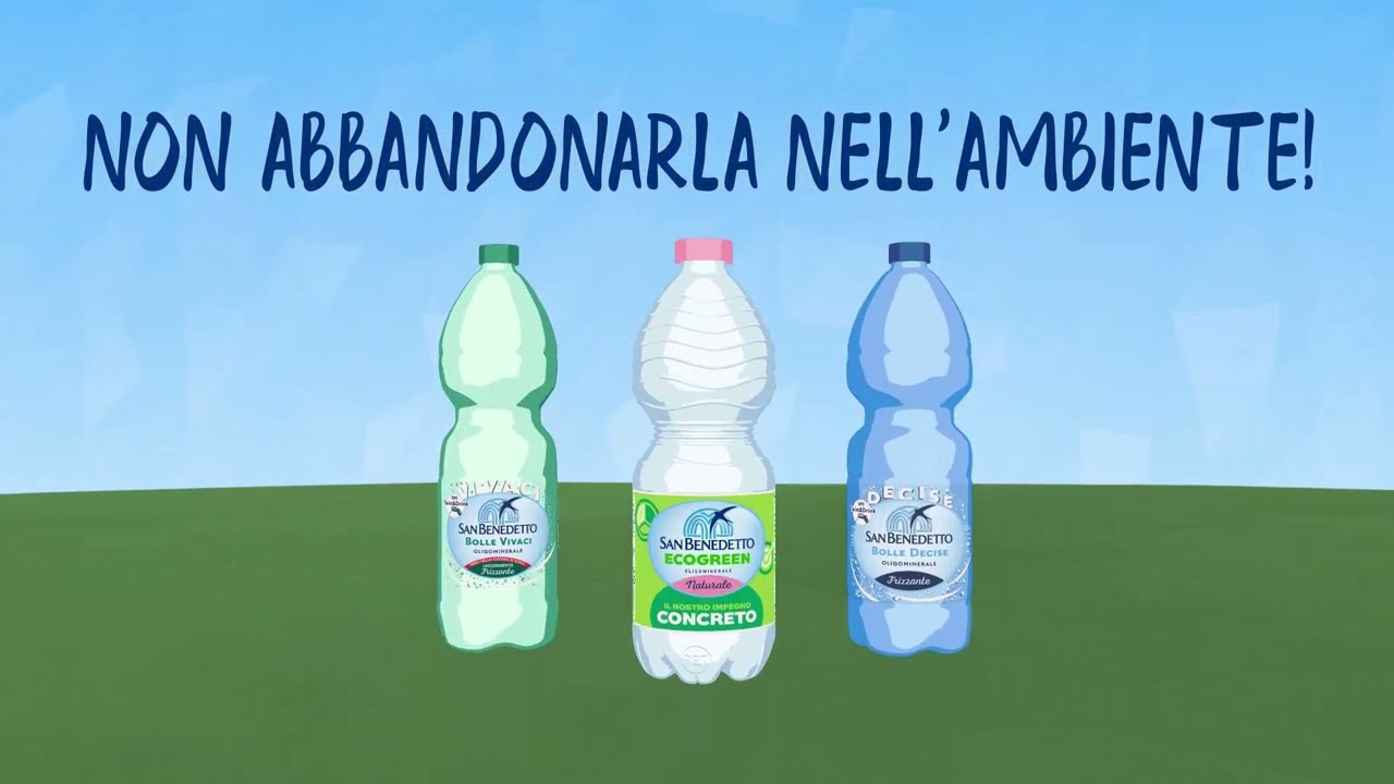 San Benedetto Ecogreen 2025 - Tappo Twist&Drink