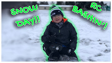 Snow Day RC Bashing! | Traxxas Stampede 4x4 VXL