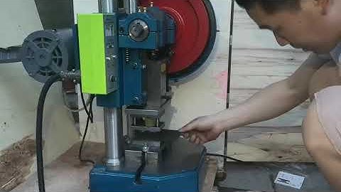 Co-Win Machinery Equipment丨Metal Sheet Small Electric Punching Machine