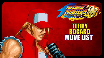 KOF ’98 UM FE | Terry Bogard (EX) - Move List