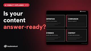 Is Your Content Answer-Ready? Writing for AI Search (AEO) | Hashmeta AI