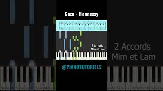 GAZO - HENNESSY I PIANO TUTORIEL