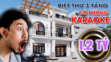 Mẫu Nhà Biệt Thự 3 Tầng Hiện Đại Phong Cách 2024 | AHACO