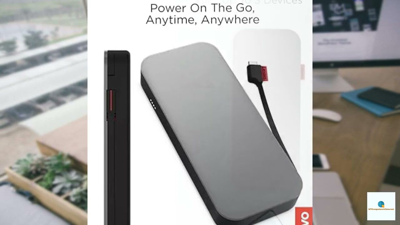 Review - Lenovo Go USB-C Laptop Power Bank (20000 mAh) - 65W - USB