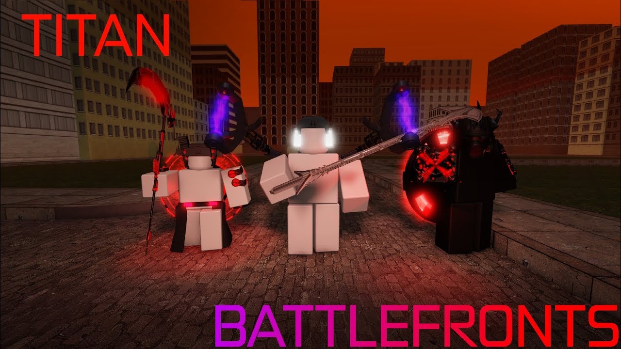 Gameplay of the new cool game called Titans Battlefronts