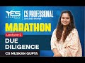 DD MARATHON for June 2022 (Part 2)| CS Professional Due Diligence Marathon June 22 | CS Muskan Gupta