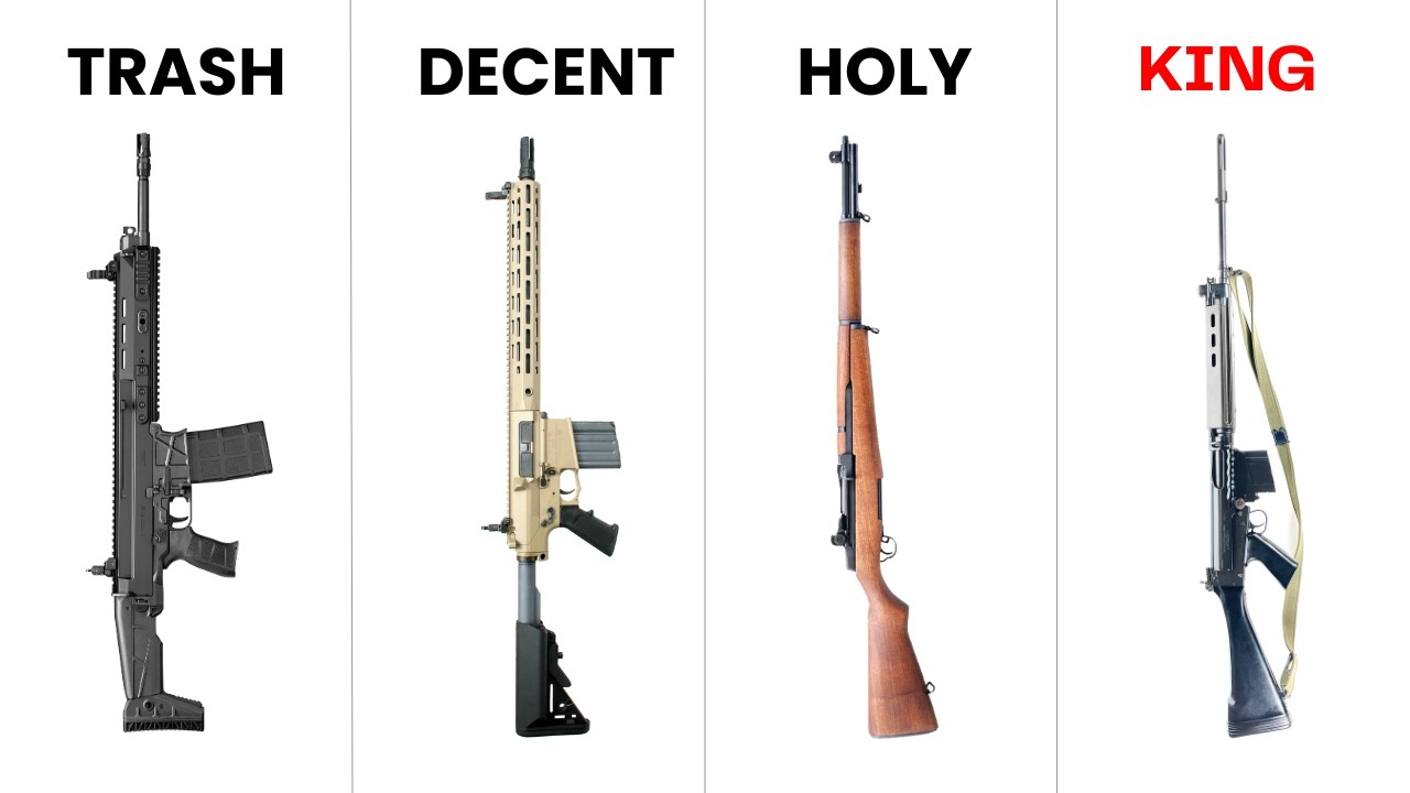 7 Levels of Battle Rifles Explained - YouTube