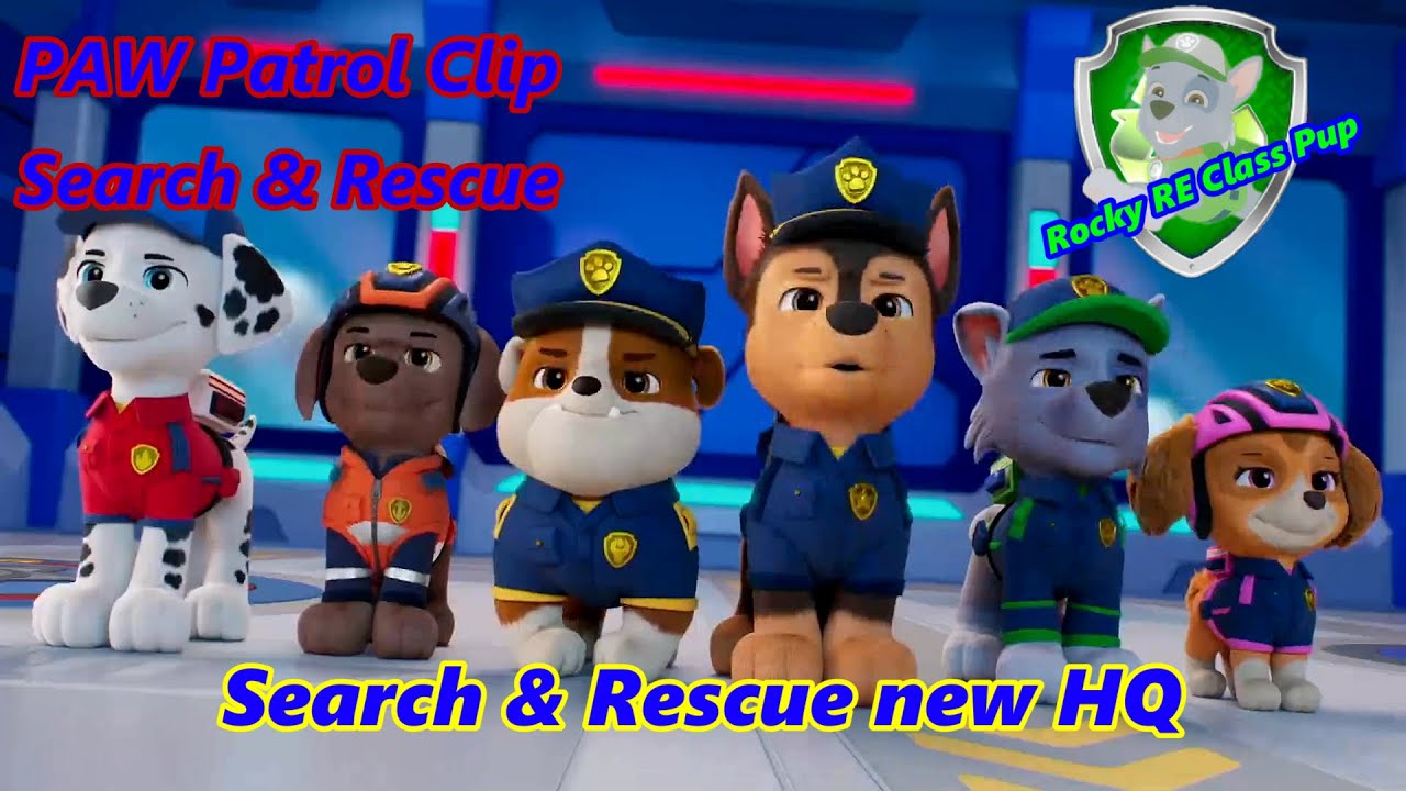 PAW Patrol Clip (Search & Rescue Special) | Search & Rescue HQ
