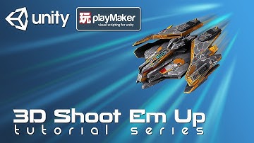 3D SHMUP - Part 02 Scrolling & Ocean Setup | Unity & Playmaker Tutorial