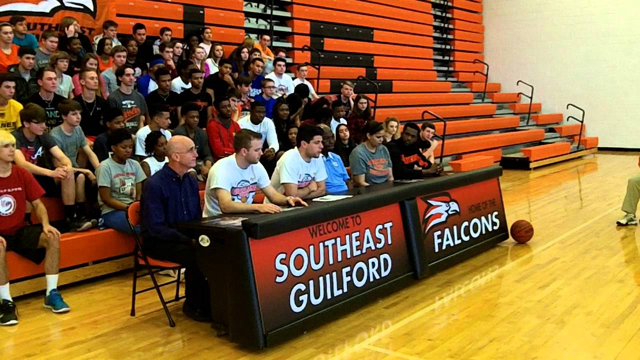 Phil Ford at Southeast Guilford High School YouTube