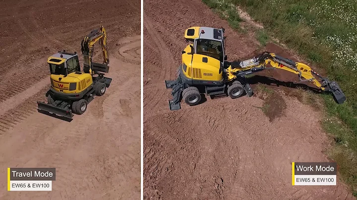 EW65 and EW100 Mobile Excavator Start-up Procedure