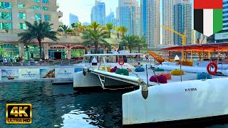 Walking Tour Through DUBAI MARINA - Travel UAE 2024