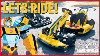 Unboxing & Let's Drive - Bumblebee GoKart PRO Kit by NineBot - Transformer turns into a Drift Kart!