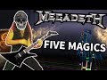 Megadeth - Five Magics 96% (Rocksmith 2014 CDLC) Guitar Cover