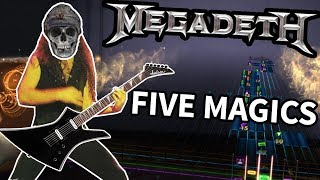 Megadeth - Five Magics 96% (Rocksmith 2014 CDLC) Guitar Cover Resimi