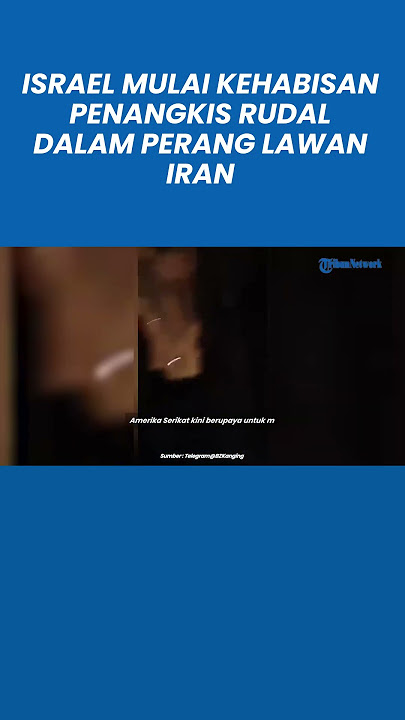 Israel Mulai Kehabisan Penangkis Rudal dalam Perang Lawan Iran, Pertahanan Berlapis Israel Ditembus