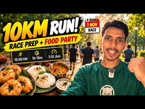 Marathon Training by Day, Dosa Party by Night! 😂🏃‍♂️ | New Upcoming Marathon 😍😍