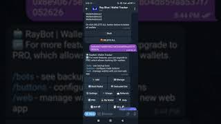 How to Track Whale Crypto Wallets on Telegram Using Bots | Easy Guide screenshot 5