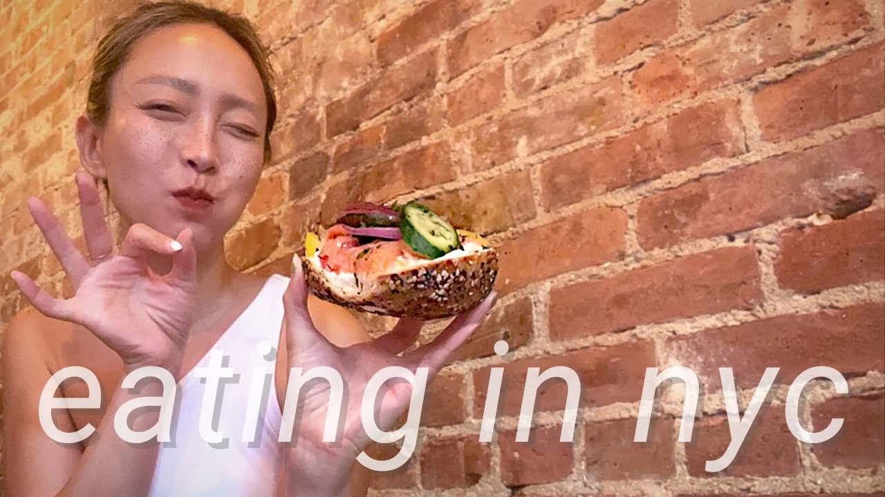 eating in nyc, fav local restaurants, the best bakeries + cafes, bonus in the end | realistic vlog