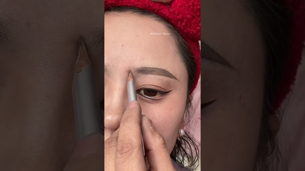 How To Draw Perfectly Eyebrow Shape With Pencil ❤️