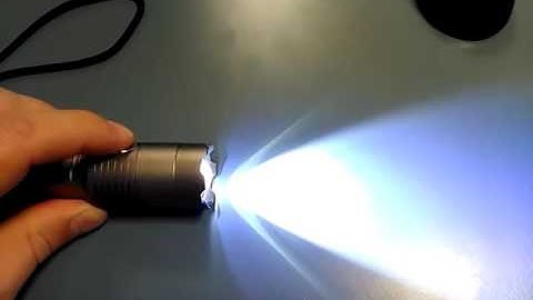 UltraFire Cree XML T6 2000Lm Zooming LED Flashlight