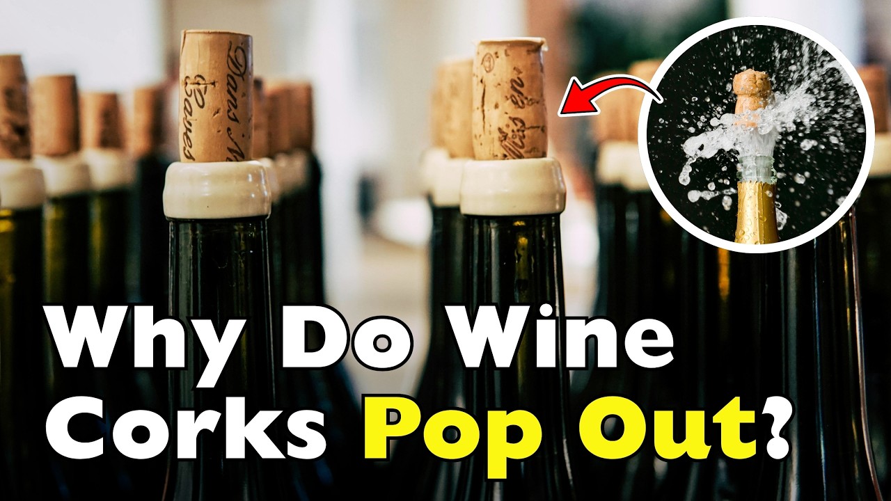 The Physics of Wine Cork Popping