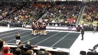 Luray High School 2A VHSL Cheer State 2014