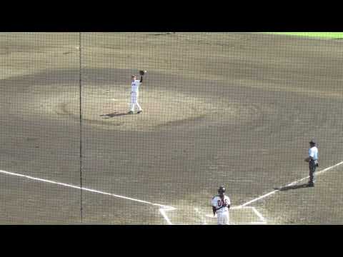 【ジャイアンツ】山﨑友輔の投球フォーム（2024年8月17日プロアマ交流戦 読売ジャイアンツ 対 法政大学）