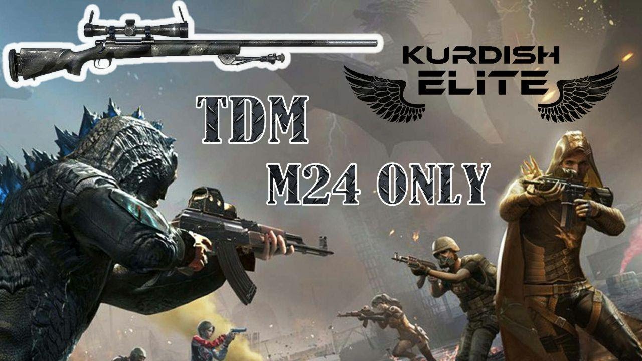 PUBG mobile TDM sniper m24 gameplay - YouTube