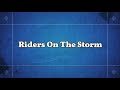 The Doors - Riders On The Storm - Instrumental Cover #thedoors #doors