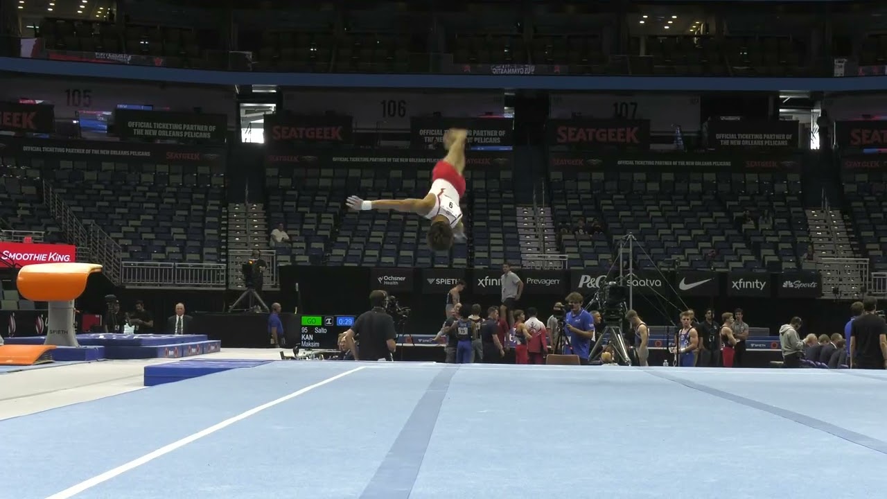 Alex Noel  - Floor Exercise  - 2025 Xfinity US Championships  - Senior Men Day 1