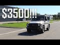 Owning A $3500 Mercedes G-Wagon!