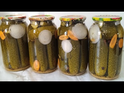 СДЕЛАЛА И НЕ ПОЖАЛЕЛА! НЕОБЫЧНО ВКУСНЫЕ И ХРУСТЯЩИЕ ОГУРЧИКИ НА ЗИМУ ПО-БОЛГАРСКИ!