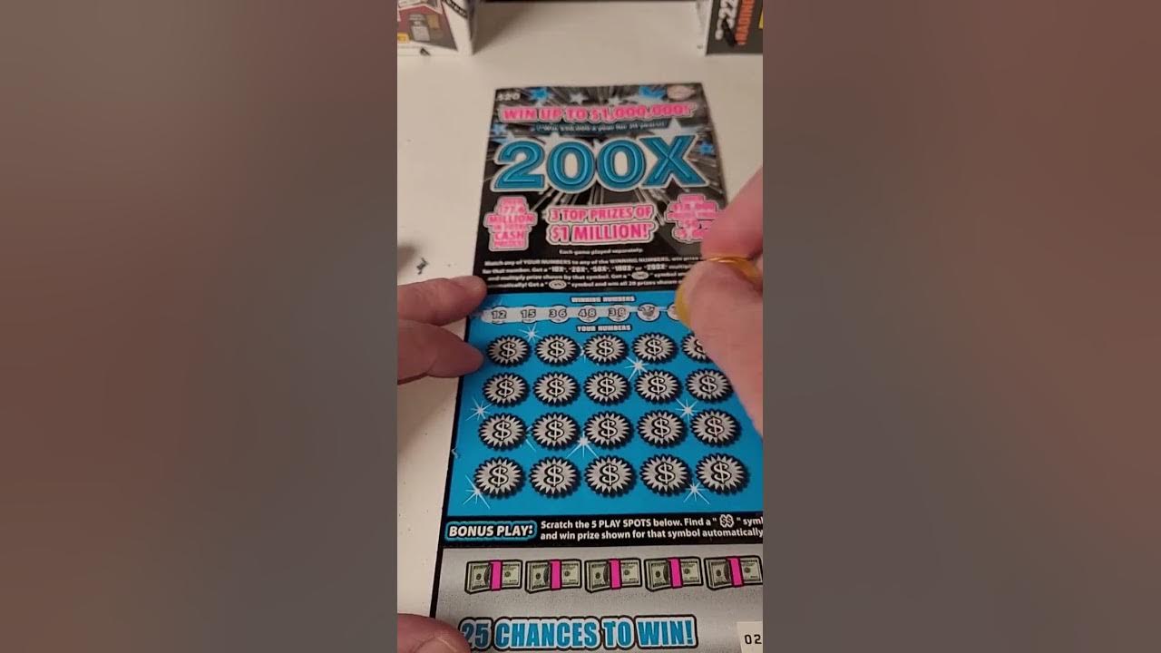 200X Scratch Off Lottery Tickets from the Kentucky Lottery! YouTube