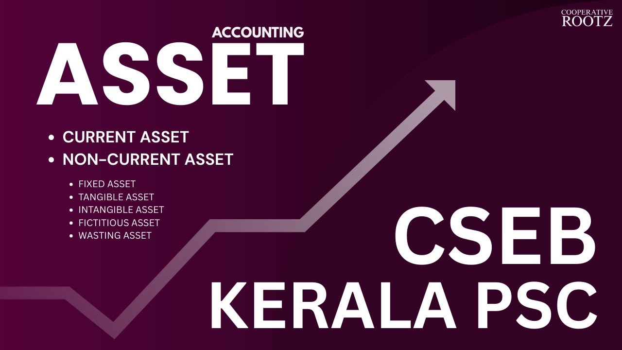 ASSET - Current & Non-current Asset | ACCOUNTING | CSEB | Kerala PSC | Cooperative Rootz