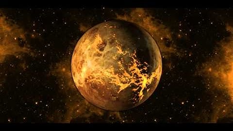 After Effects - my practice of the Video Copilot dead planet