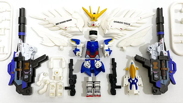 LEGO Gundam - Wing Gundam Zero Unofficial Minifigures