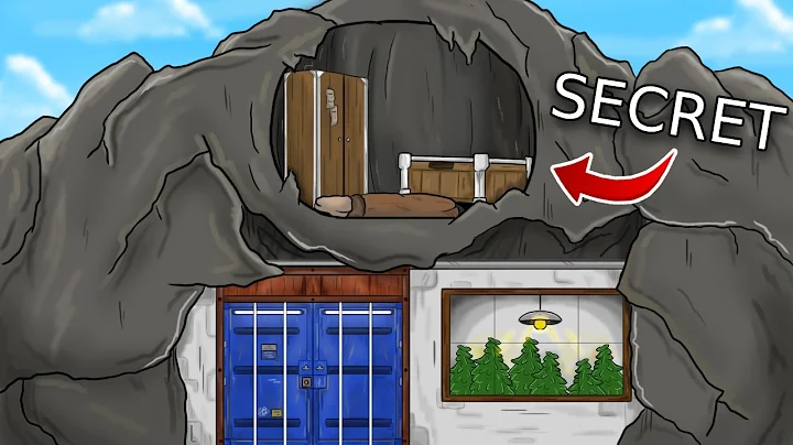 I Built the perfect rock base with a secret room in Rust...