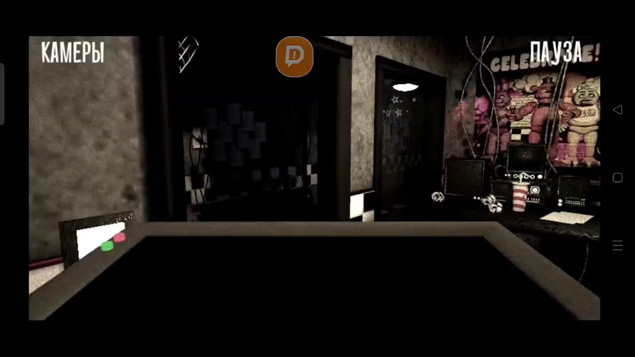 (mic=off) 6 ночь в Creepy Nights at freddy's пошла жара